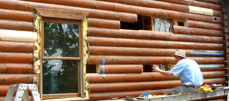 Log Home Repair Fleming County, Kentucky